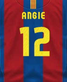 angie 12 - Camiseta de Barcelona - Primera Division